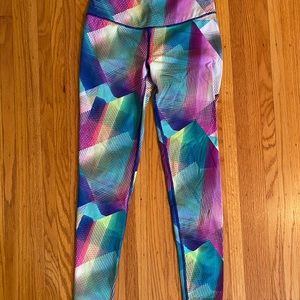 Victoria's Secret Sport Rainbow Knockout Tights